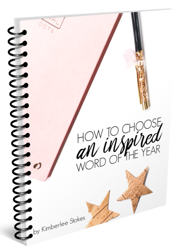 2018 Inspired Word of the Year Coil Bound Workbook Image 600 px for sales page